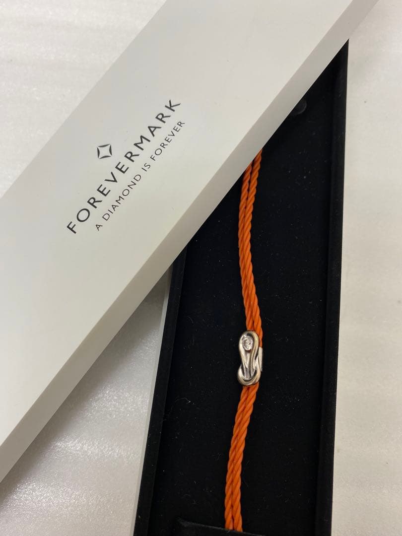 3-2956 FOREVERMARK デビアス K18 ダイヤ0.14ct