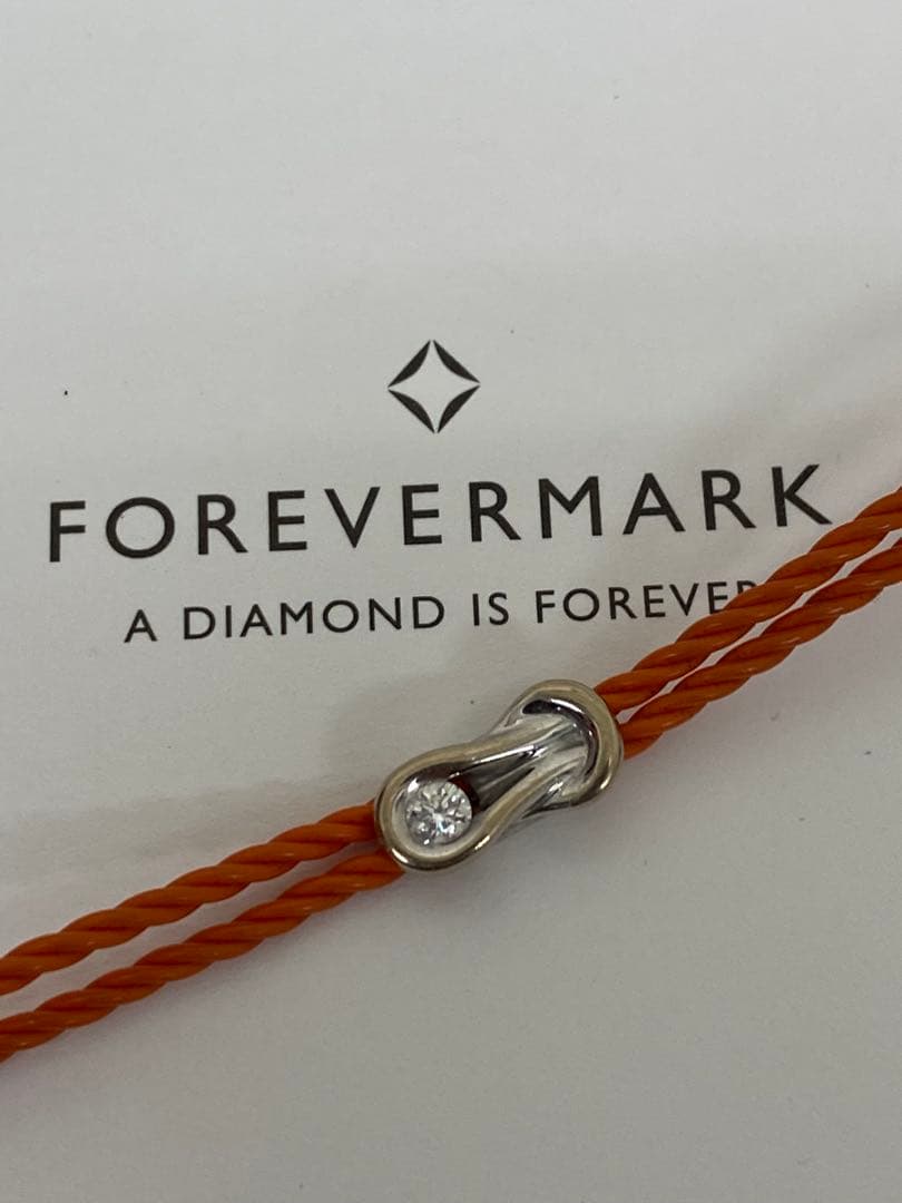 3-2956 FOREVERMARK デビアス K18 ダイヤ0.14ct