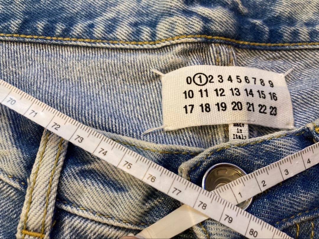 Maison Margiela メゾンマルジェラ　コントラストポケット　デニム