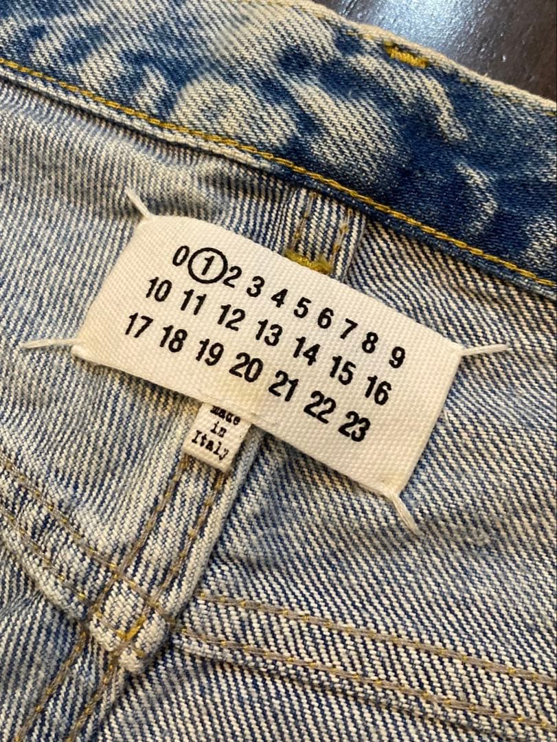 Maison Margiela メゾンマルジェラ　コントラストポケット　デニム