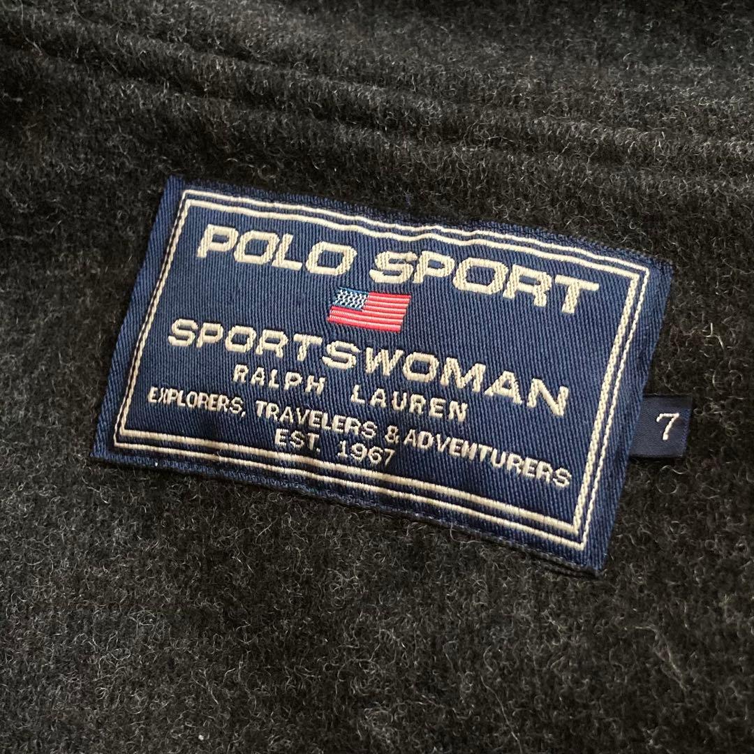 ポロスポーツ ラルフローレン ウール ソフトメルトン ロング ダッフルコート 7