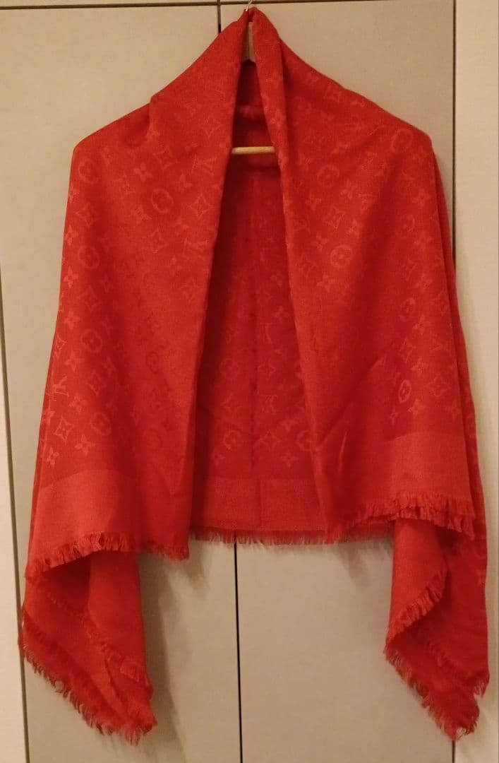 LOUIS VUITTON ルイヴィトン 大判 ショール モノグラム