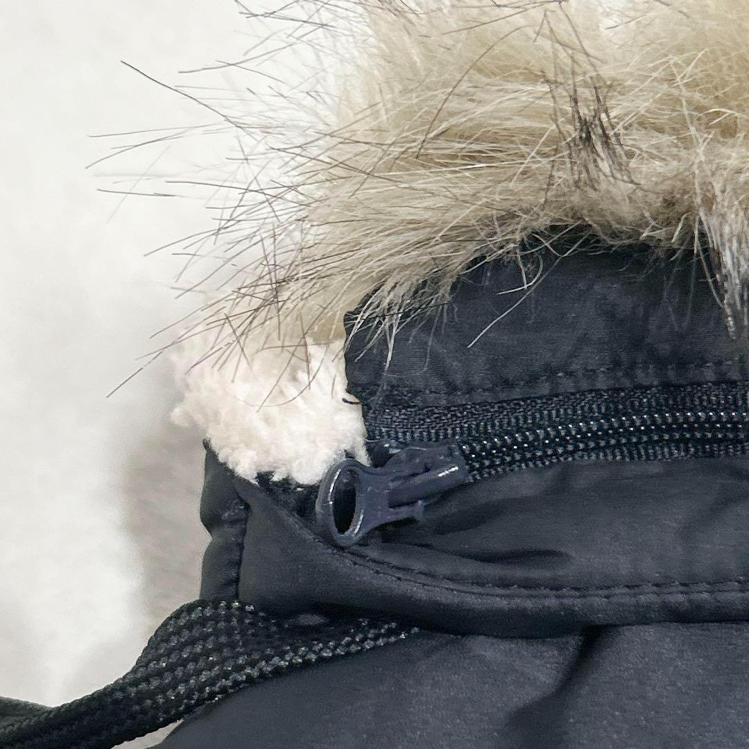 未使用✨　現行品✨　ラルフローレン　ダウンジャケット　ファー　ブラック　黒