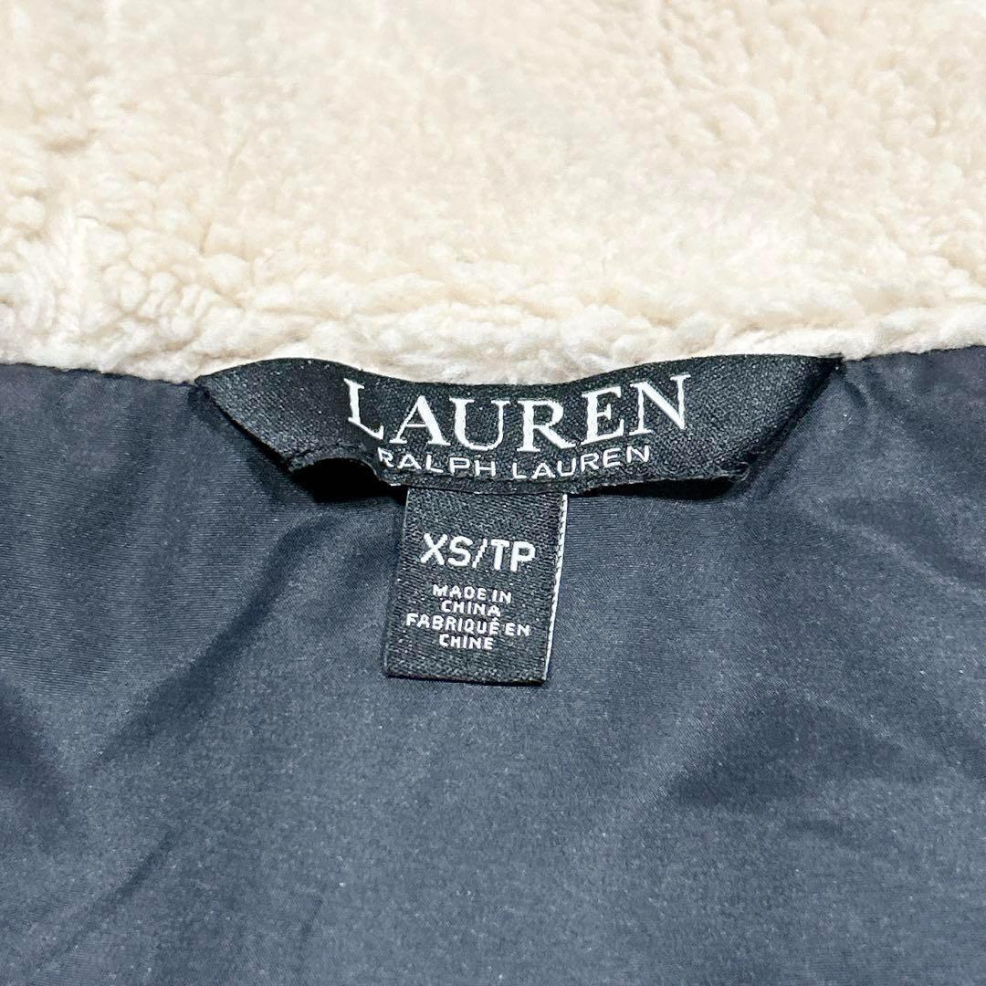 未使用✨　現行品✨　ラルフローレン　ダウンジャケット　ファー　ブラック　黒