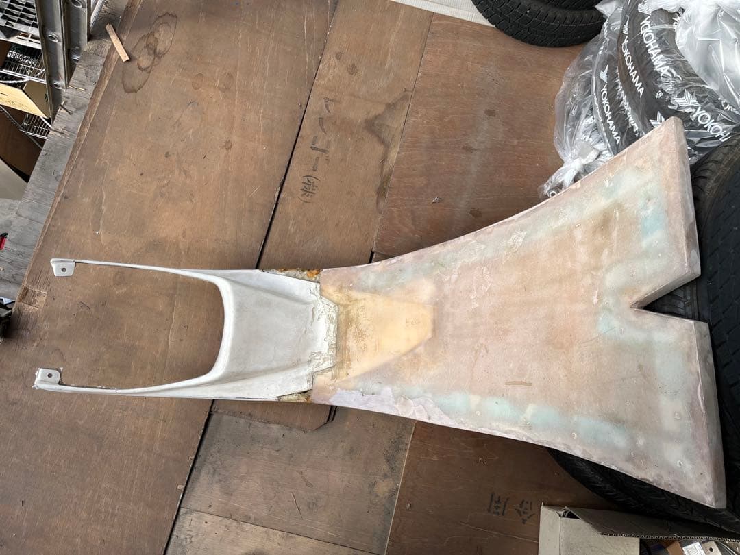 ゼファー400用 延長パネ エビテール エンパネ