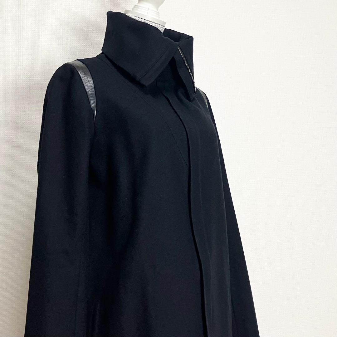 ドレスドアンドレスド　バックロング　フィッシュテールコート　サイズ3 ブラック