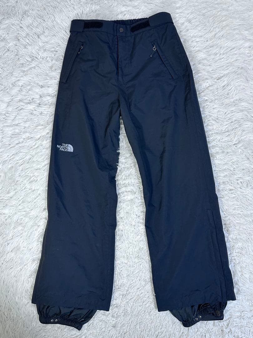 極美品 ノースフェイス スクープパンツスキー スノーボードウェア 黒
