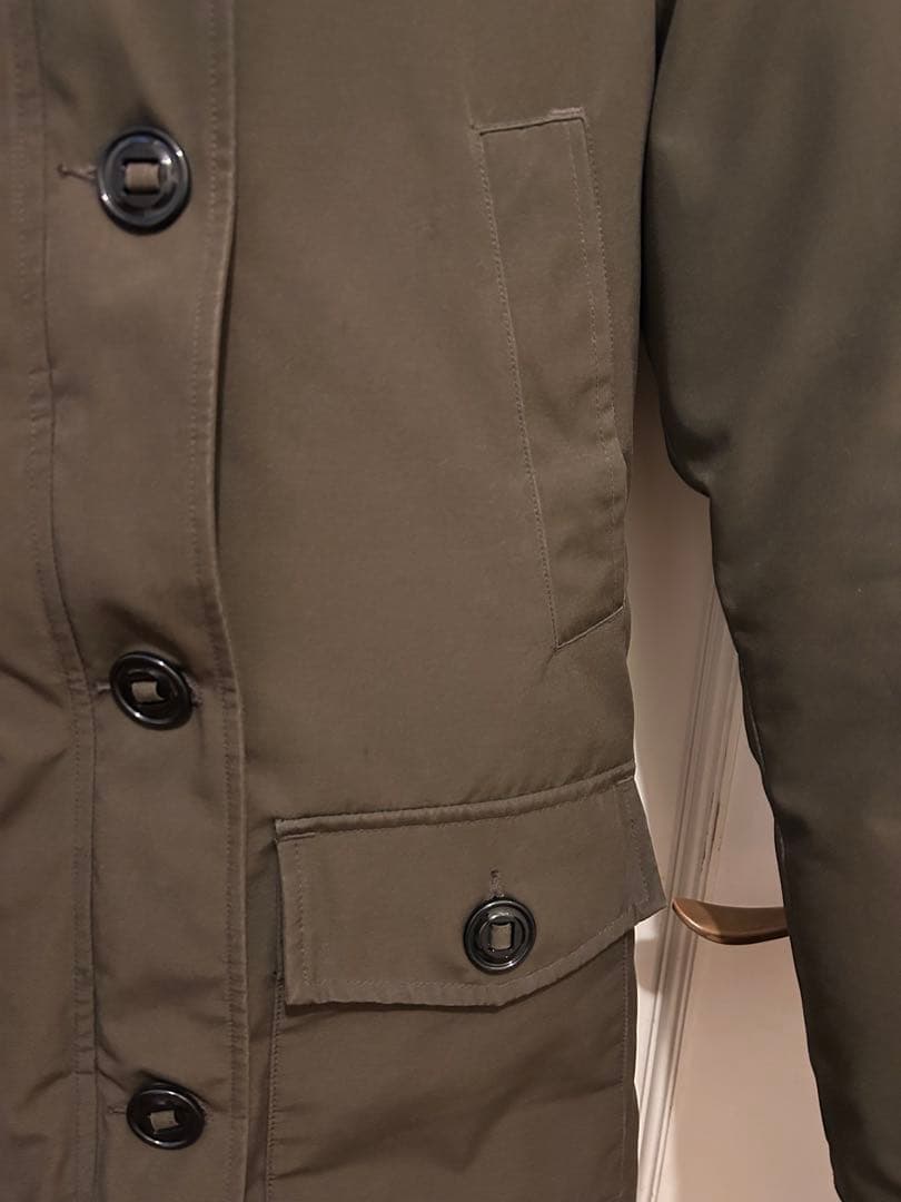 【美品】カナダグース BRONTE PARKA カーキ　Sサイズ