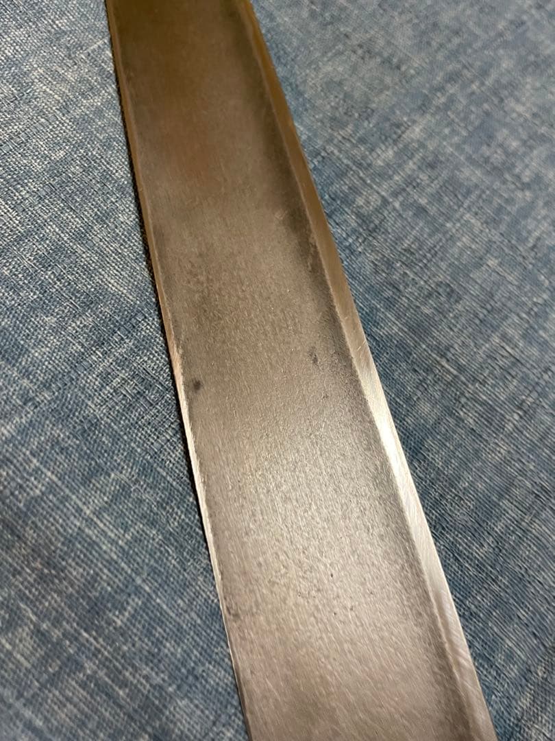堺　泉州源菊虎　極上本鍛錬　水牛柄　尺　柳刃包丁　28センチ　ヴィンテージ