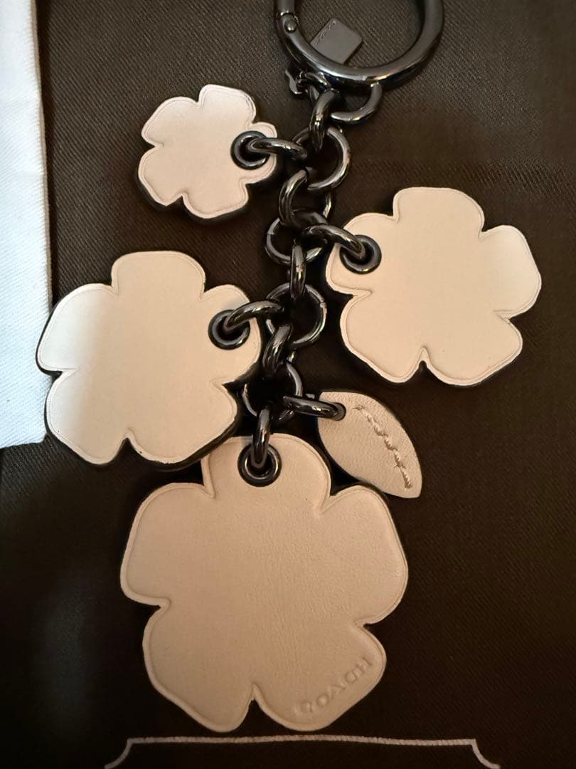 COACH コーチ ティーローズ バッグチャーム