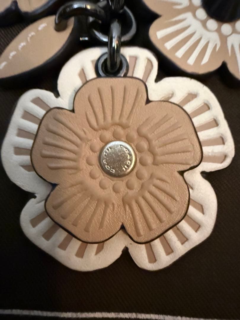 COACH コーチ ティーローズ バッグチャーム