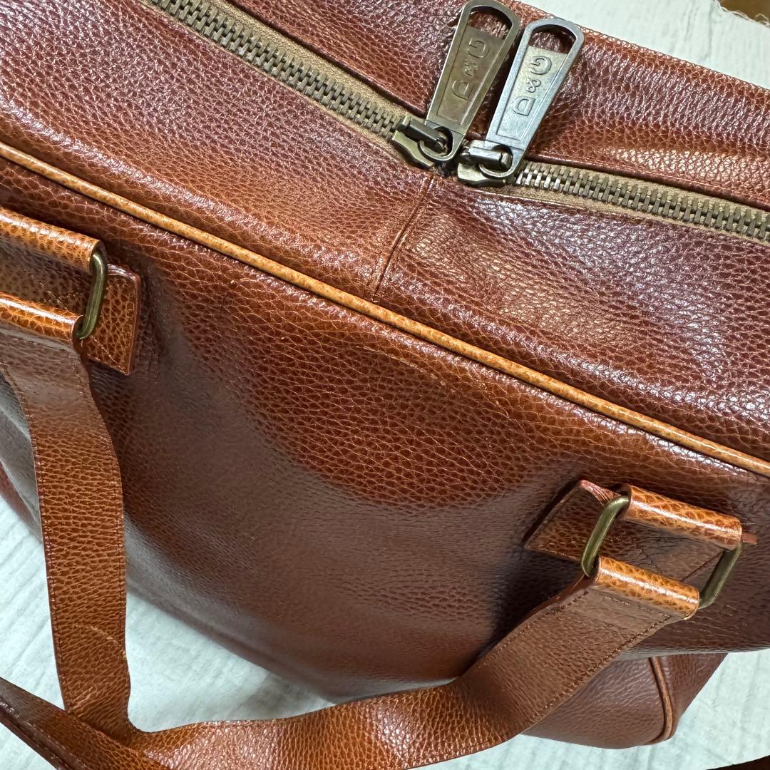 D&G ドルチェ＆ガッバーナ レザー ボストンバッグ Y2K アーカイブ 正規品