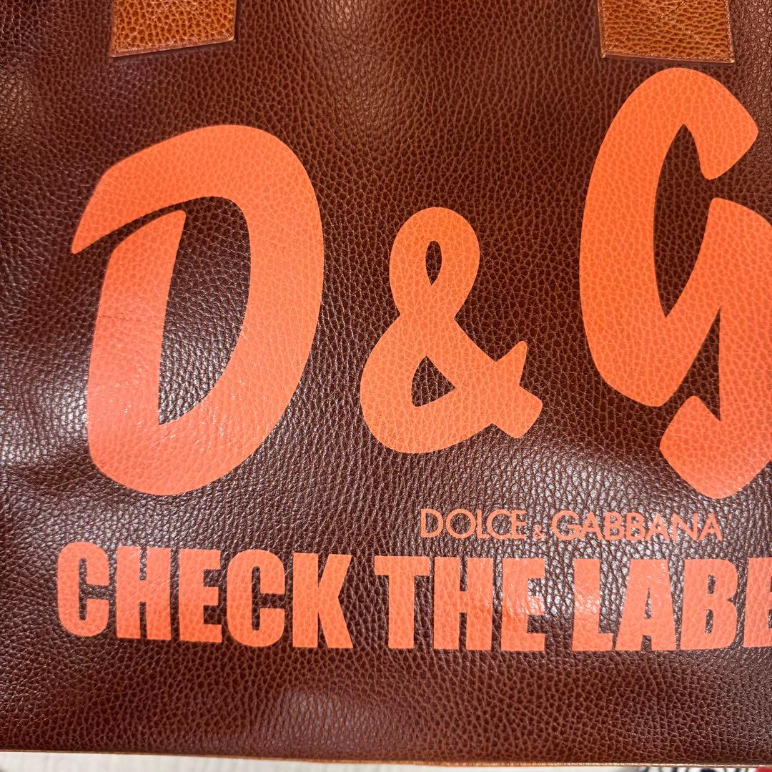 D&G ドルチェ＆ガッバーナ レザー ボストンバッグ Y2K アーカイブ 正規品