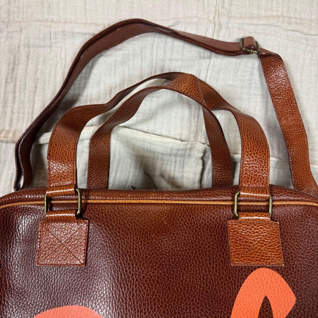 D&G ドルチェ＆ガッバーナ レザー ボストンバッグ Y2K アーカイブ 正規品