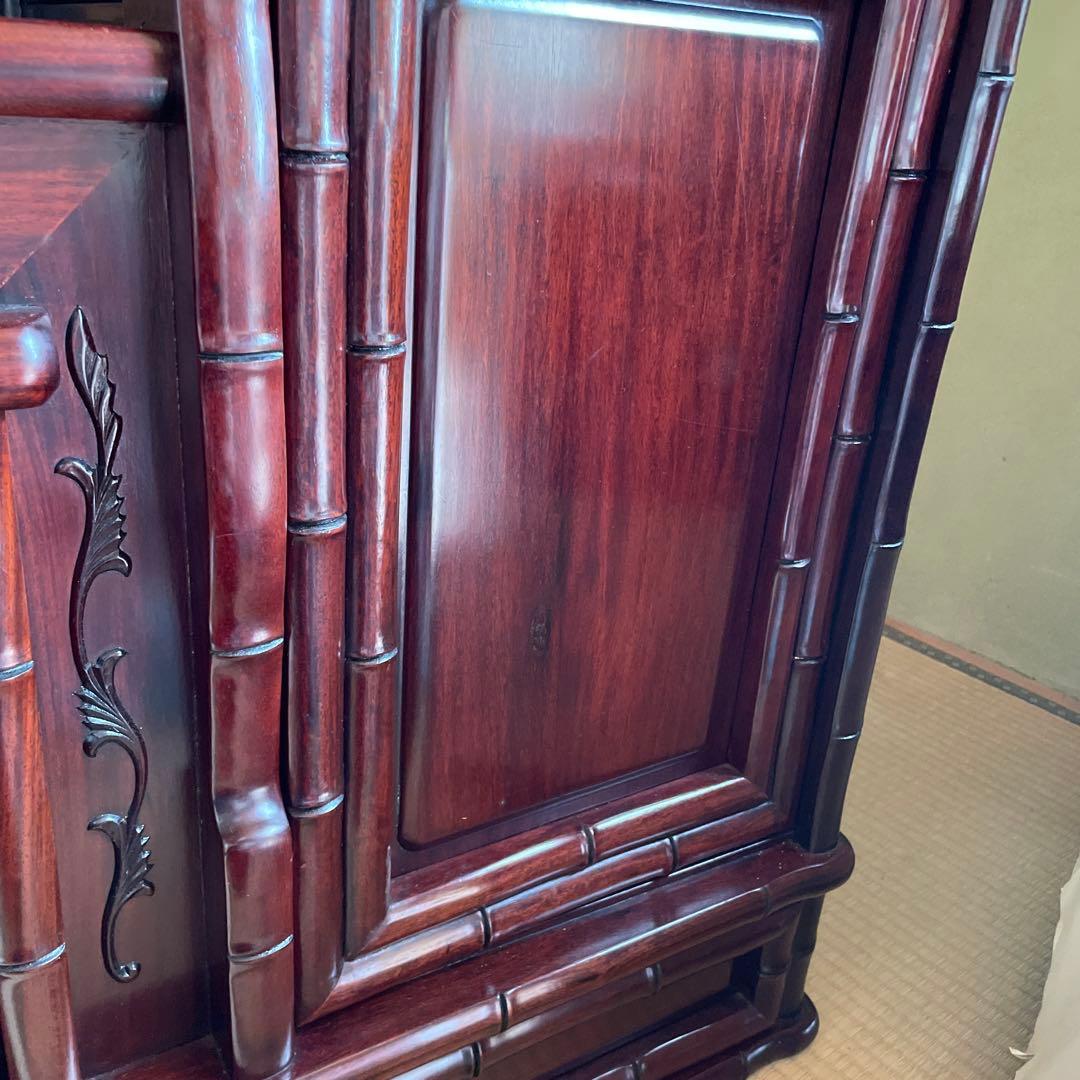 茶箪笥、引き出し付き飾り棚