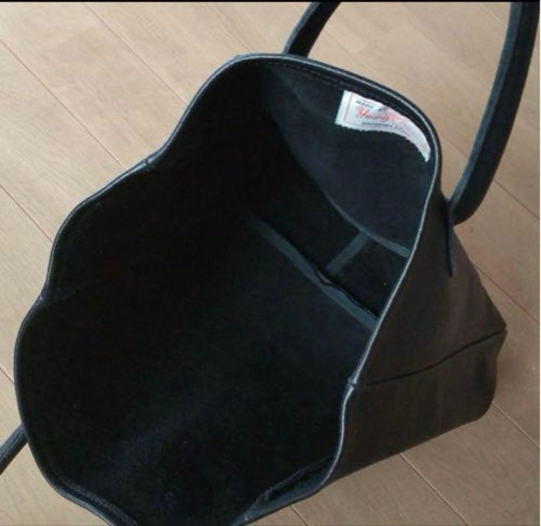 used♦︎ヤング＆オルセン　トートバック　黒　ロゴ
