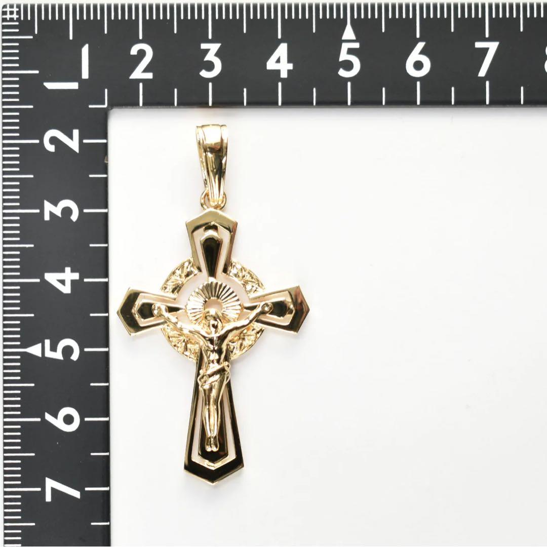K18ゴールド 十字架ペンダント　18金　18k トップ