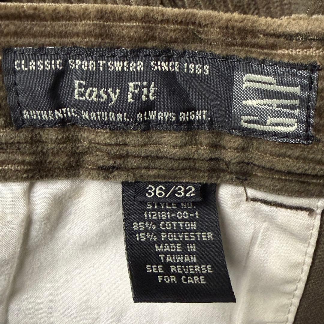 90s GAP 2タック 太畝 コーデュロイ パンツ W35×L29 ブラウン