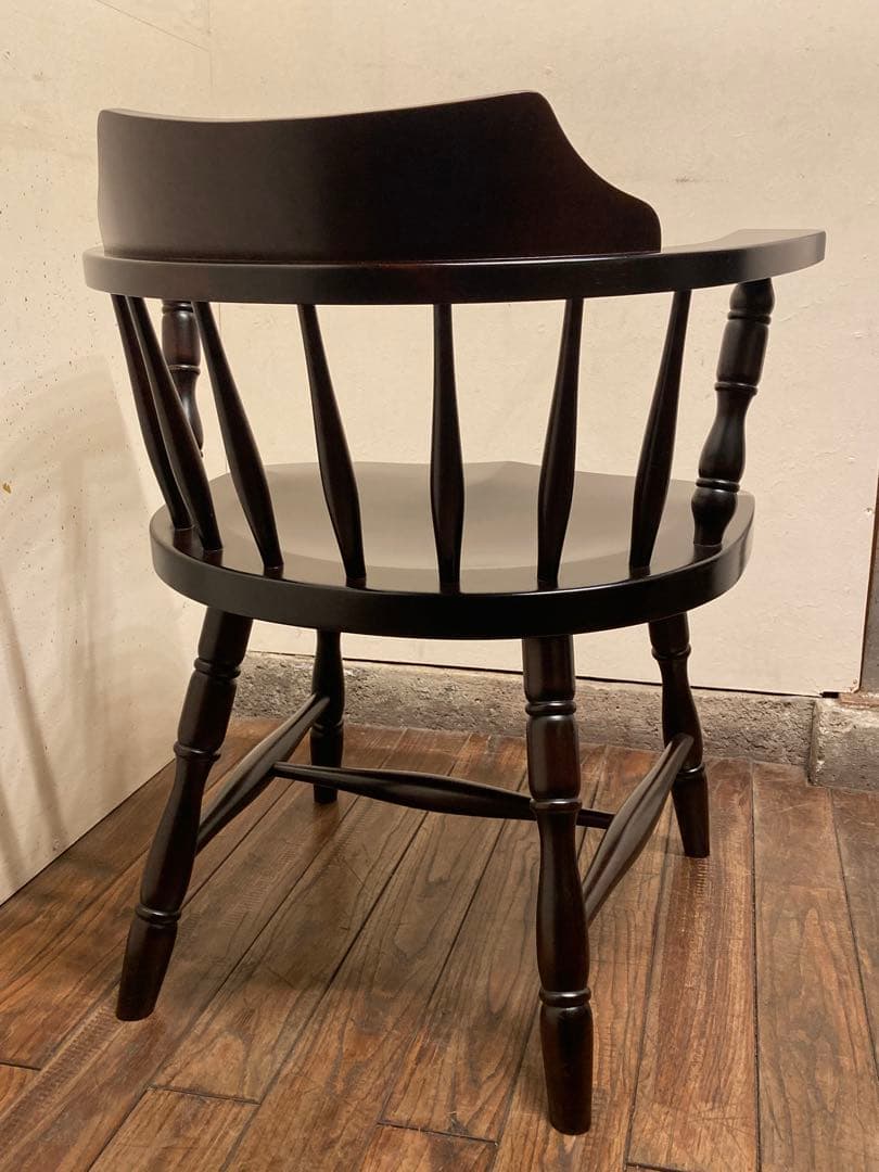 北海道民芸 無垢材 キャプテンチェア ウィンザーアームチェア 民藝 アンティーク