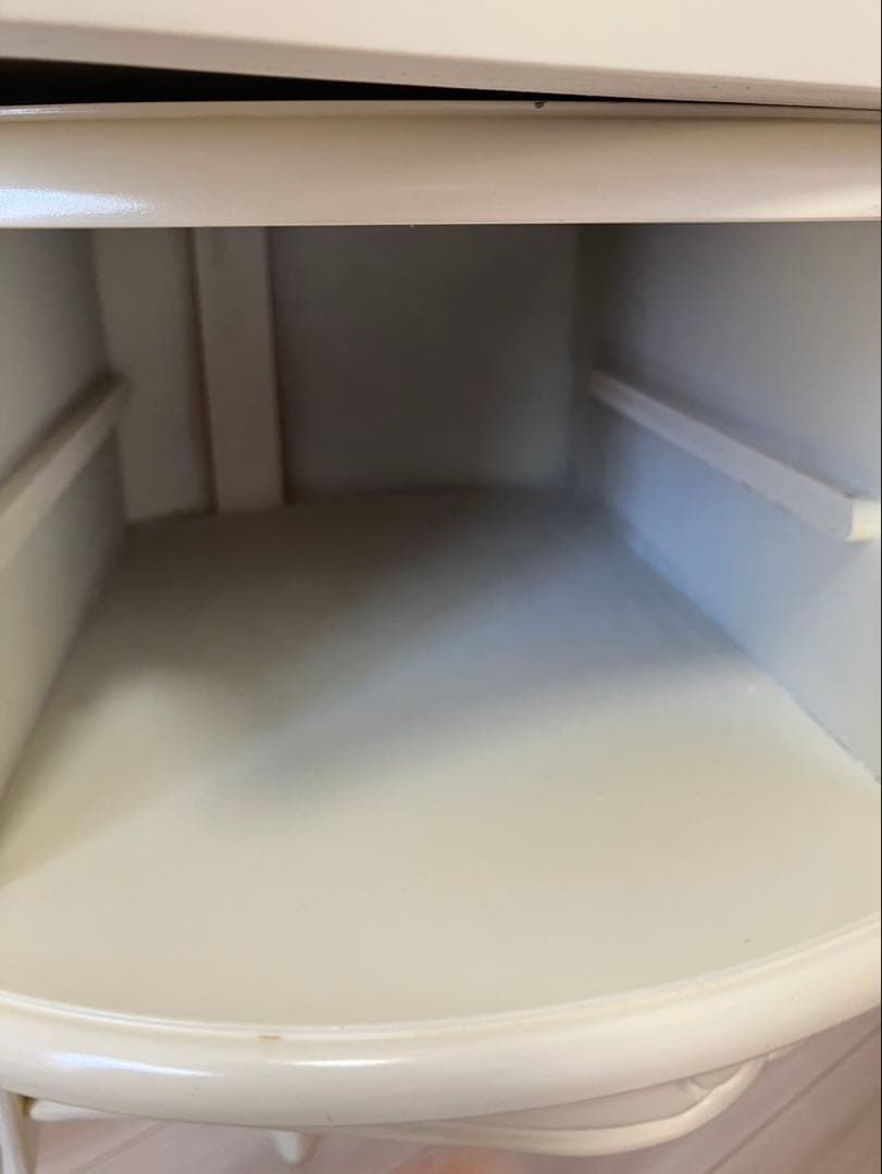 イタリア製アイボリー クラシック ドレッサー 三面鏡付き