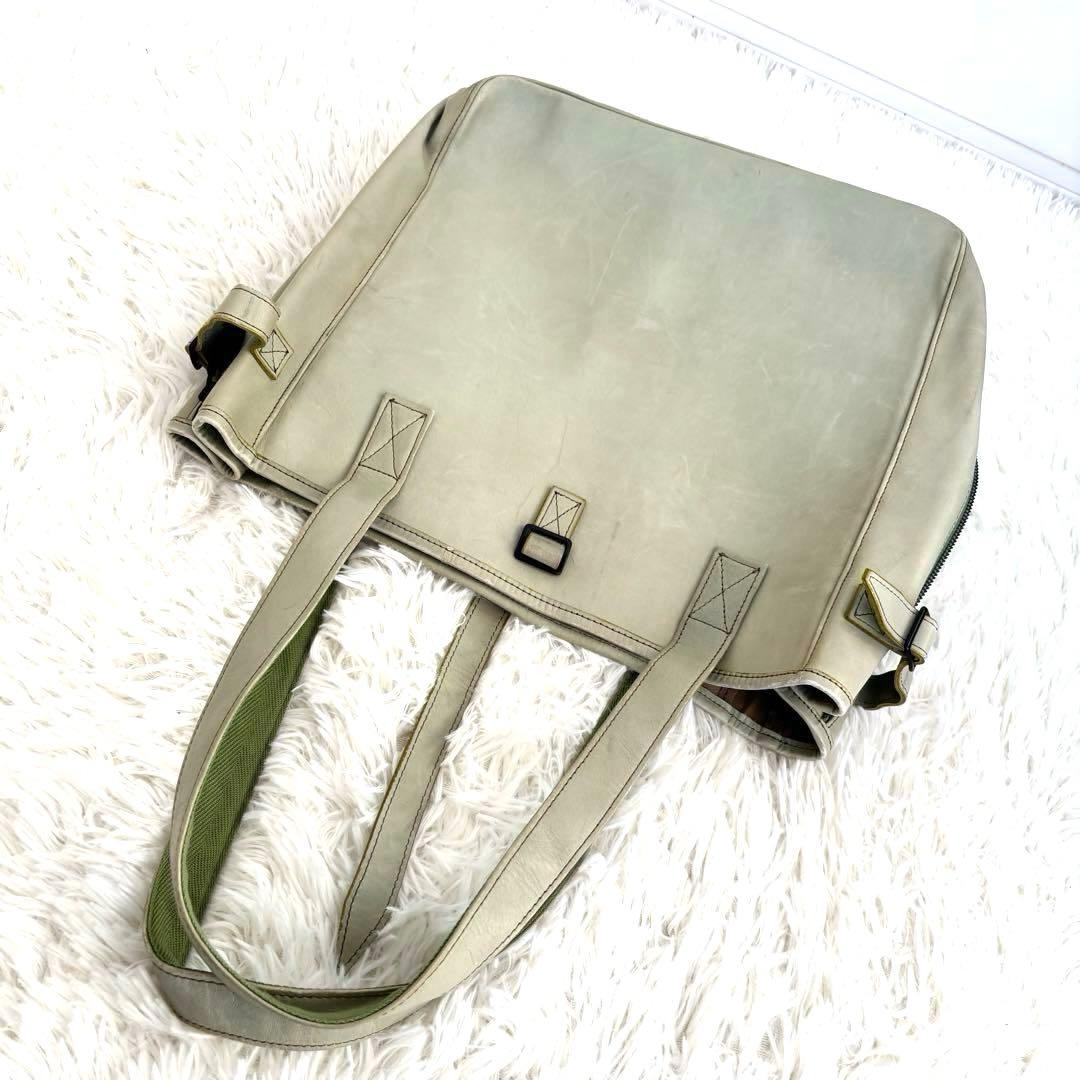 【レアカラー】ポーター PORTER レザートートバッグ A4収納可 大容量