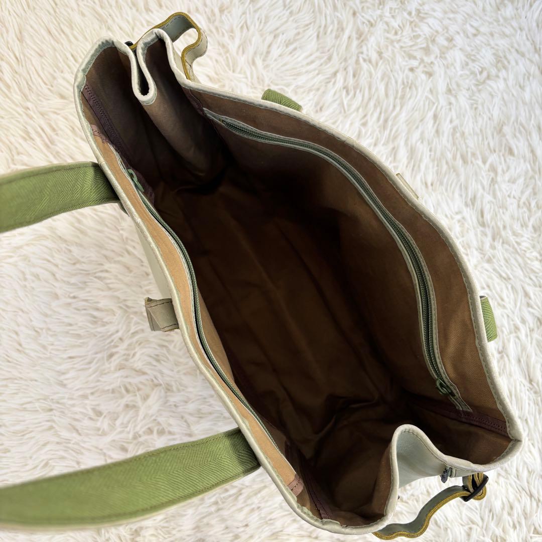 【レアカラー】ポーター PORTER レザートートバッグ A4収納可 大容量