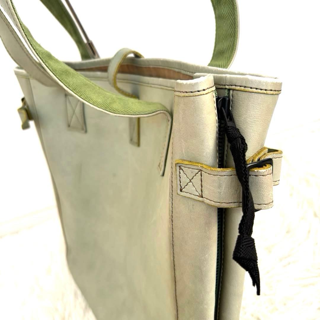 【レアカラー】ポーター PORTER レザートートバッグ A4収納可 大容量