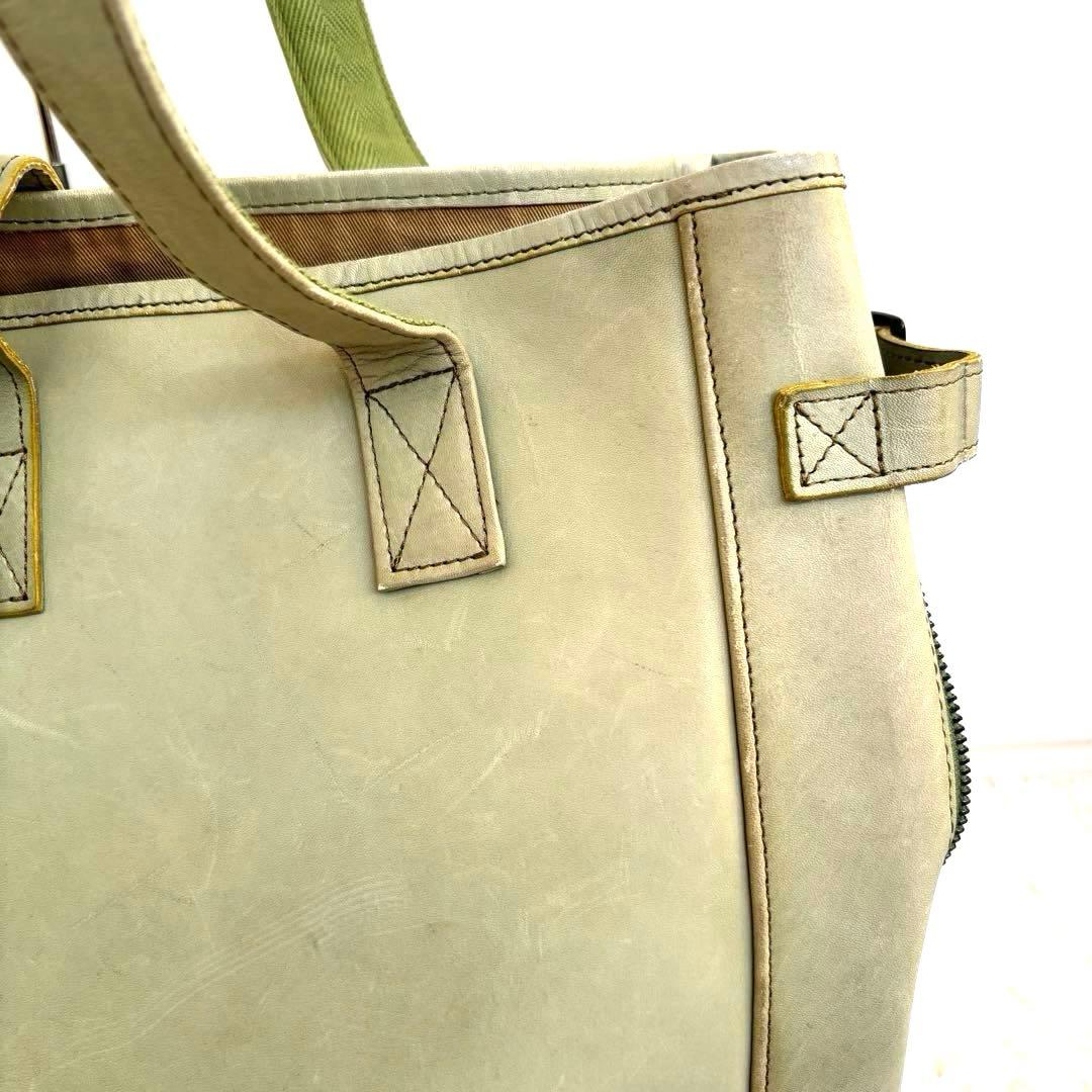 【レアカラー】ポーター PORTER レザートートバッグ A4収納可 大容量