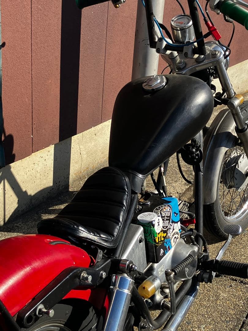 JAZZ50 シート　横タックロール　ポン付け　オリジナル　ジャズ50 バイク