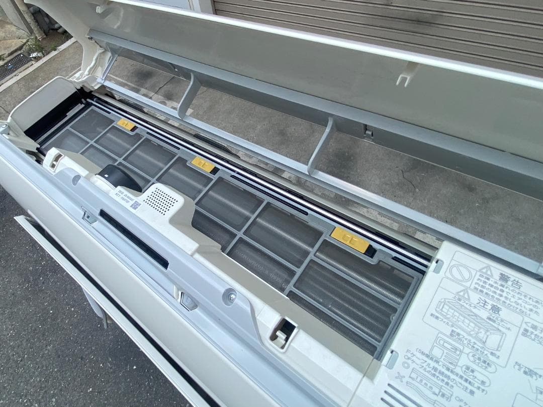 A619♠️エアコン 18畳 日立 白くまくん 冷暖房 単相200V 2021年