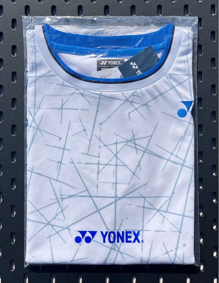 YONEX ユニ ゲームシャツ NTT東日本モデル ホワイト 011 Ｌサイズ