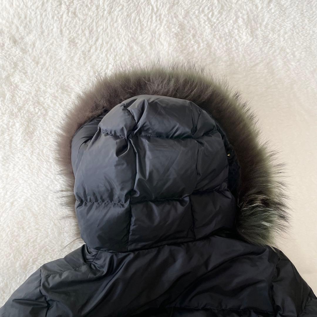 ✨️近年モデル✨ナノユニバース ダウンコート 西川ダウン ファー 2way 黒