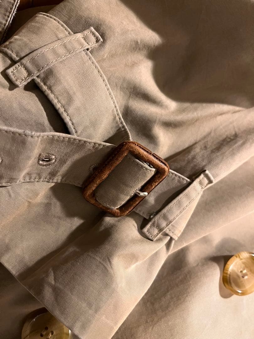Burberryトレンチコート 一枚袖 ライナー完備 英国製 70s 80s