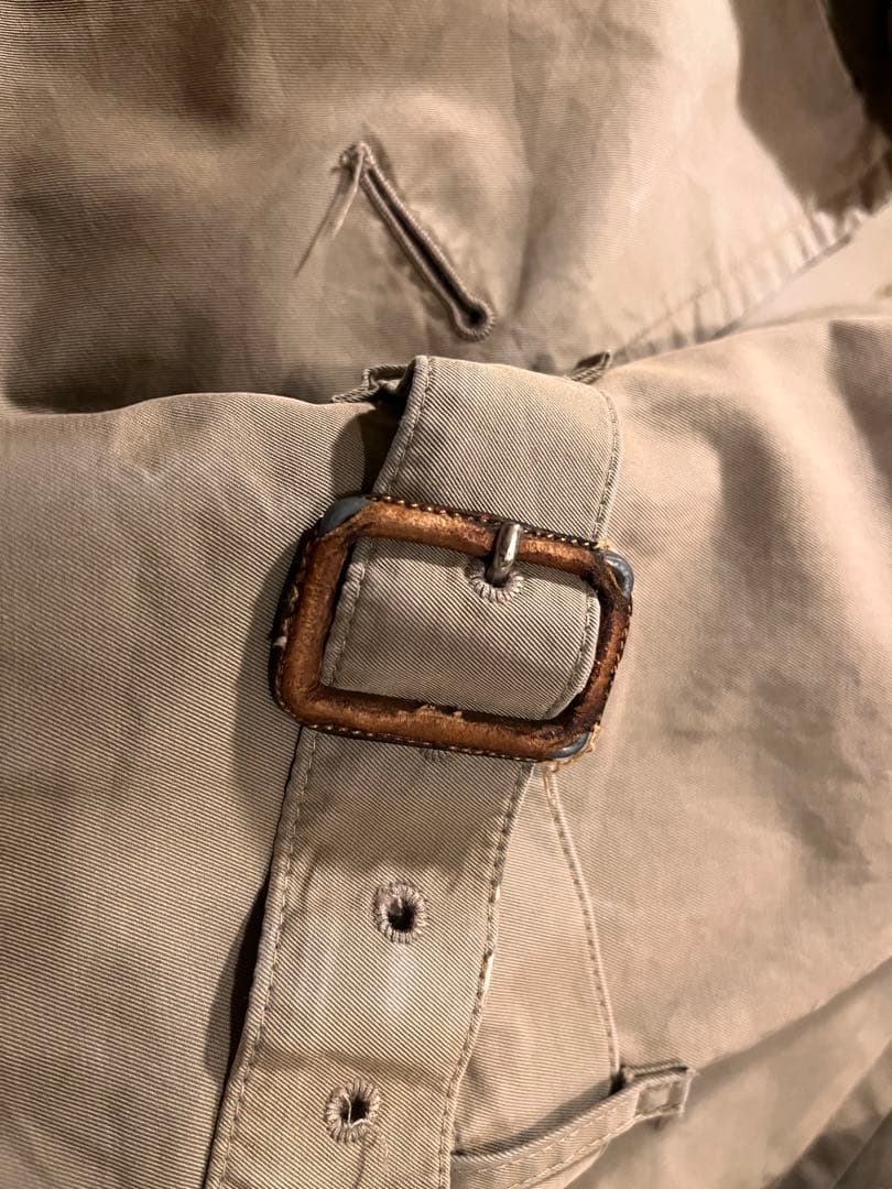 Burberryトレンチコート 一枚袖 ライナー完備 英国製 70s 80s