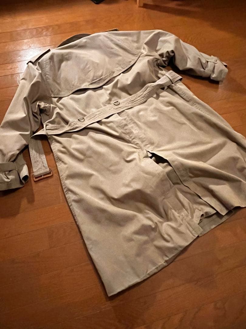 Burberryトレンチコート 一枚袖 ライナー完備 英国製 70s 80s