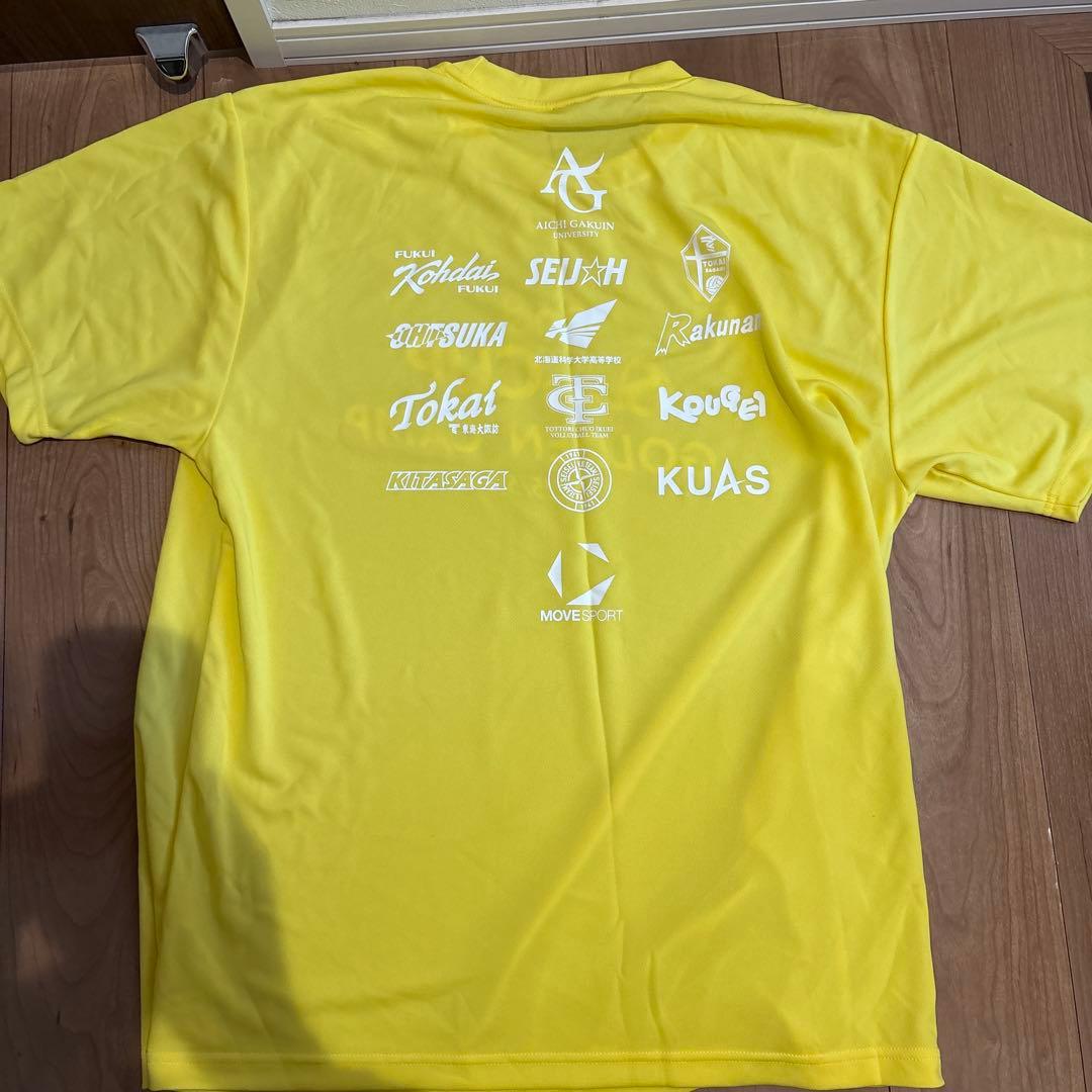 MOVE SPORT イエローシャツ 2nd Gym Cup