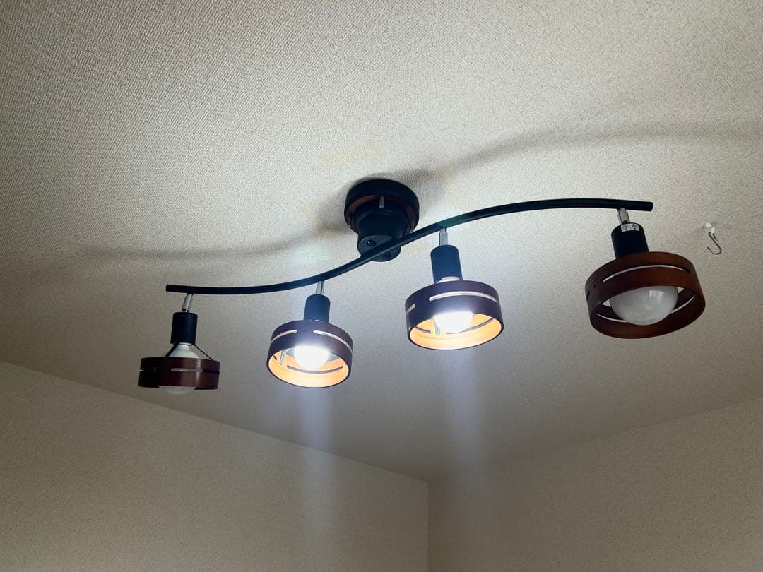 インターフォルム　シーリングライト　北欧ブラックアーチ