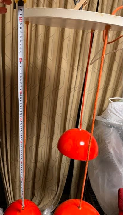 70年代 ヴィンテージ Verner Panton「フラワーポット」3灯