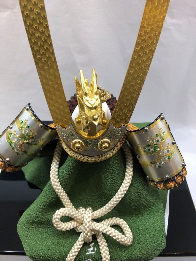 五月人形兜　 風神雷神屏風付き　 samurai helmet