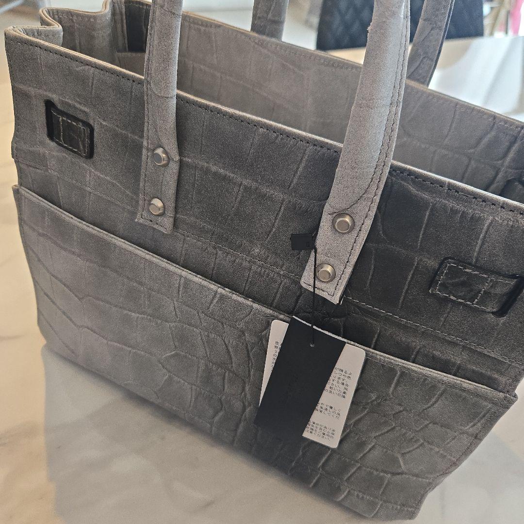 M.U.L. グレー トートバッグ