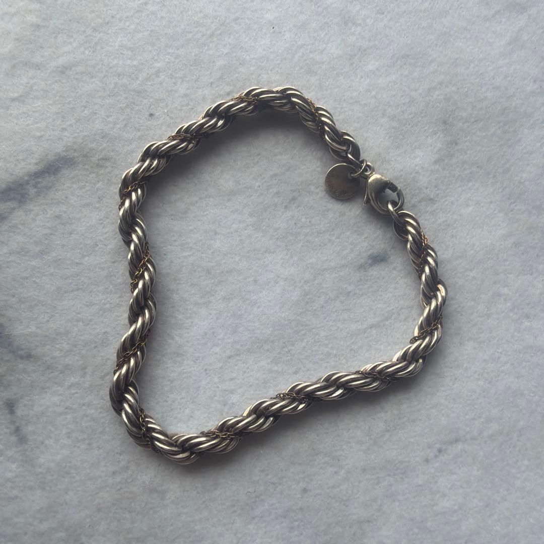 Tiffany ツイストブレスレット スクリュー　ロープ 925 750