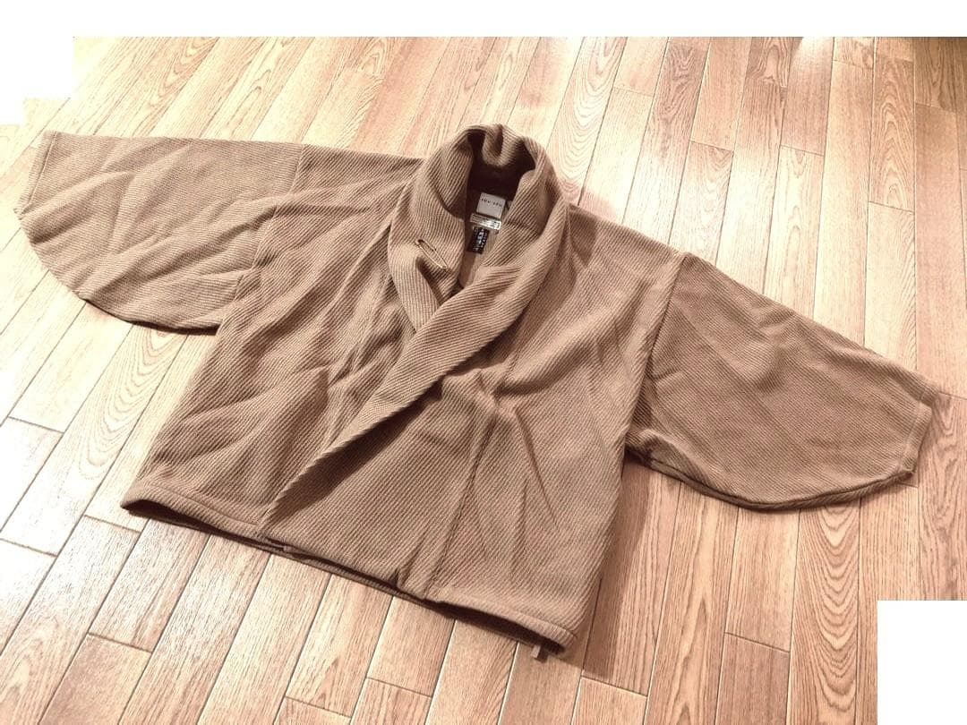 ソウソウ SOU・SOU 岡田縫工所☆ウール カシミヤ 羽織 キルトピン☆Ｆ