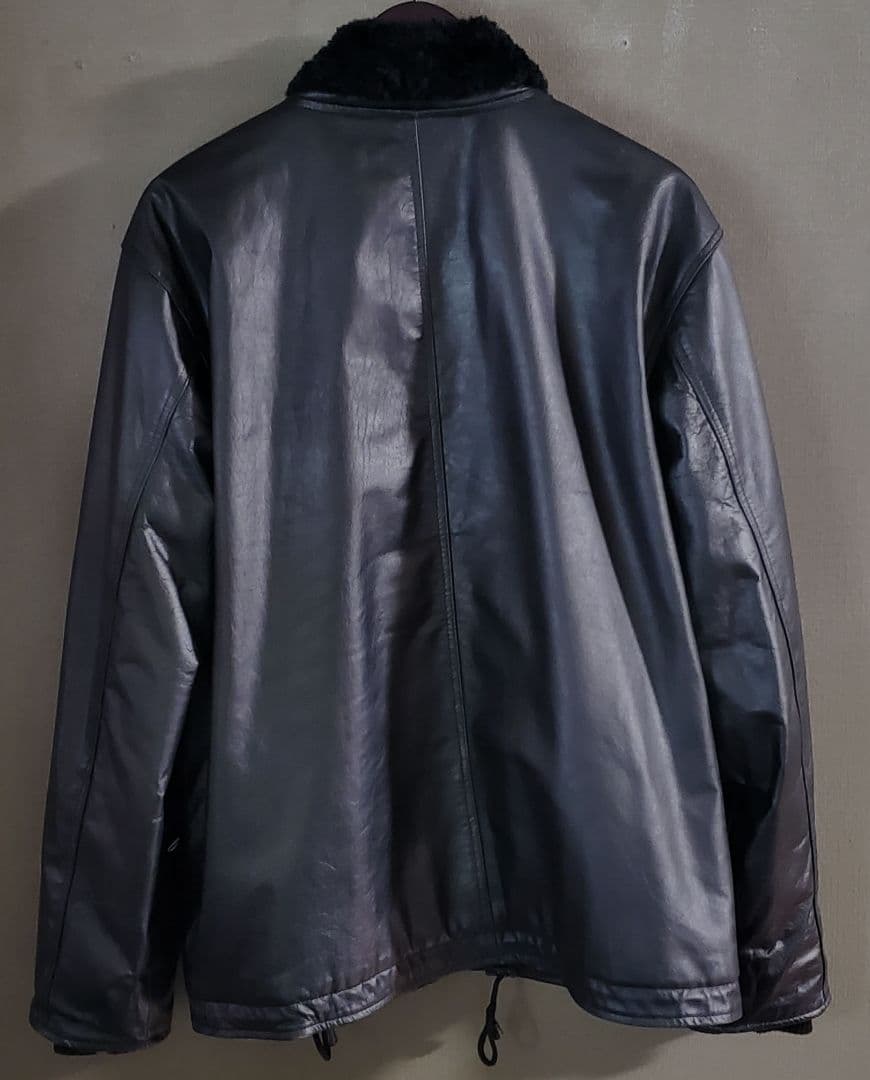 HORN WORKS 本革 レザージャケット N-1 デッキジャケット