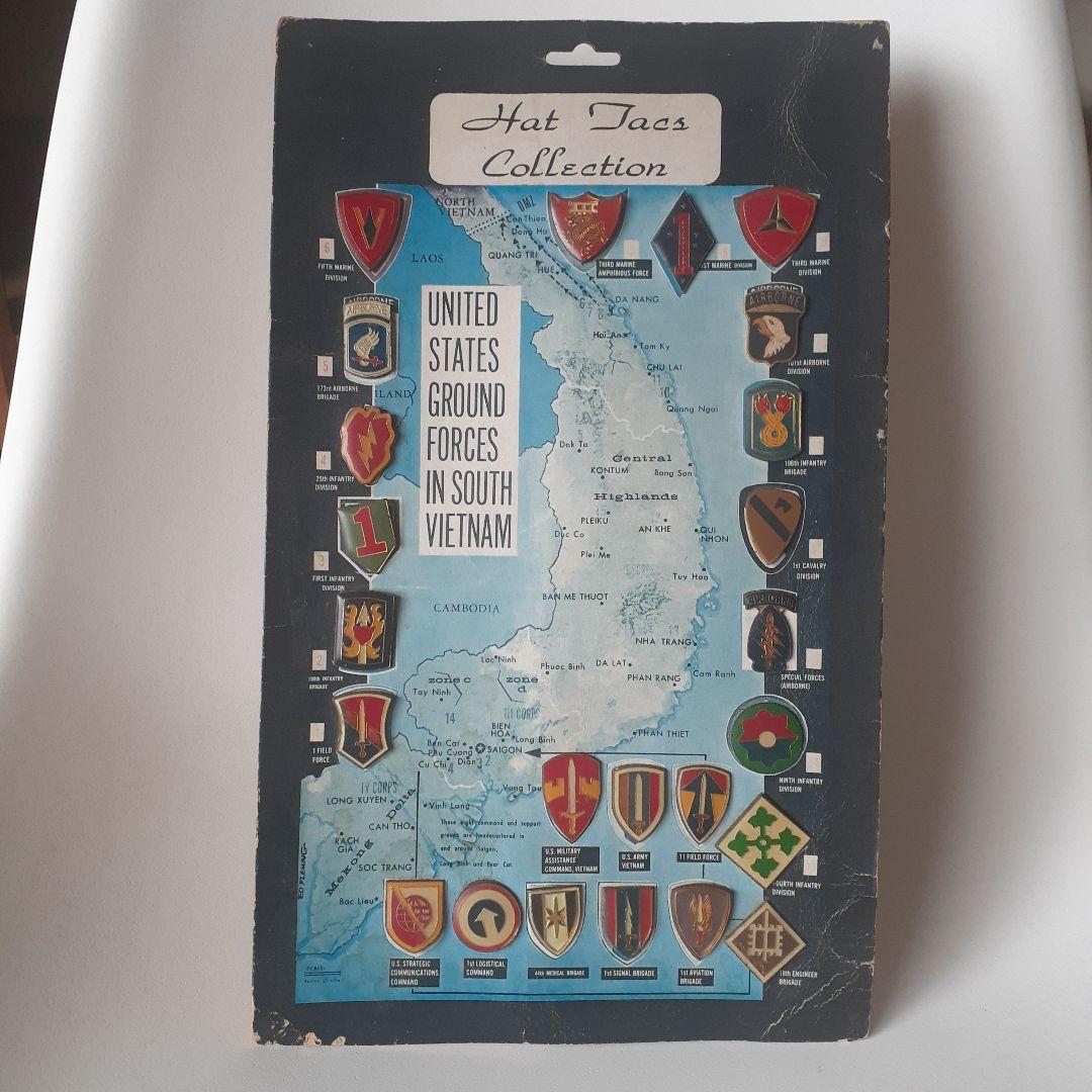 アメリカ軍ベトナム派遣部隊ピンバッジ