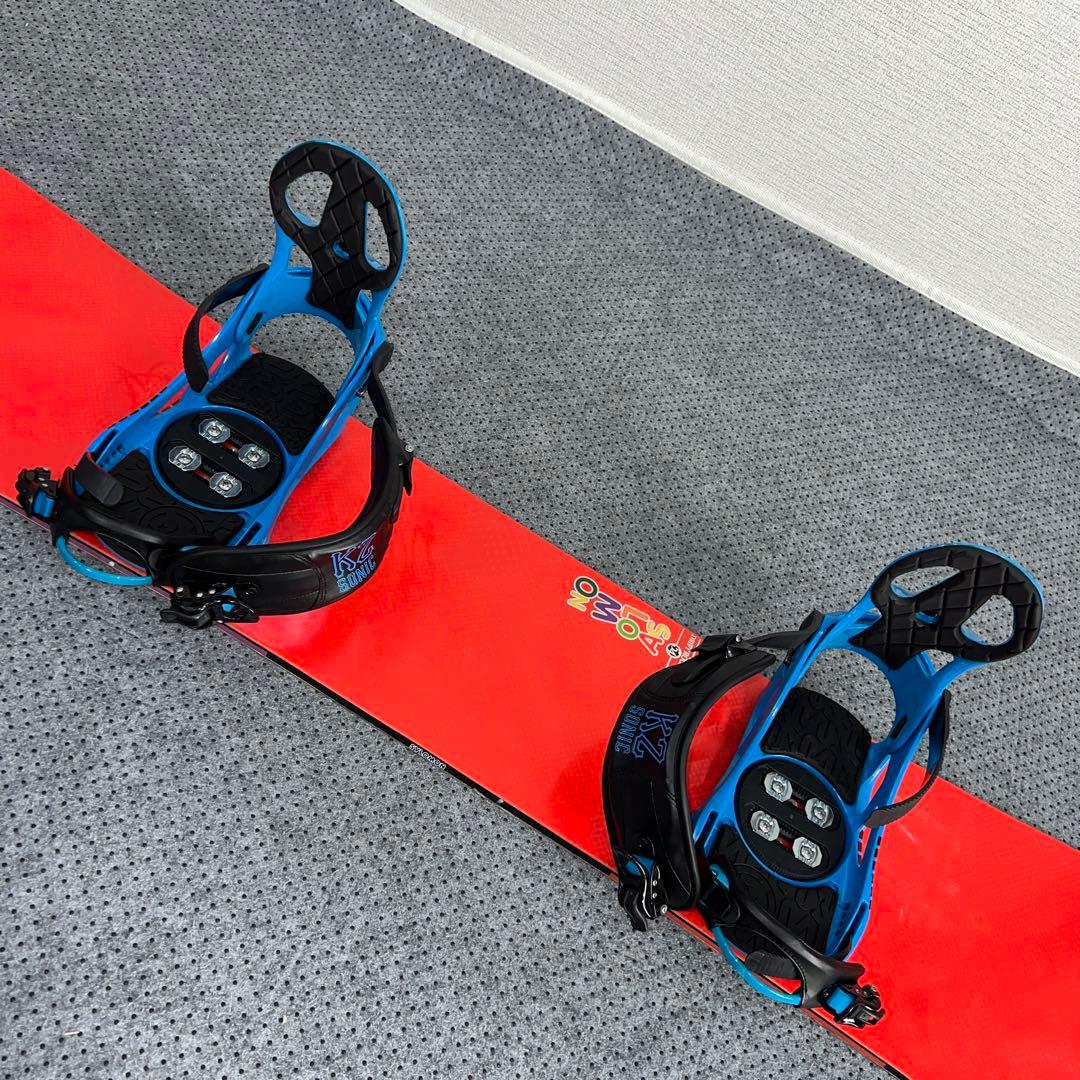 5回使用 154cm SALOMON DRIFT×K2 SONIC Lサイズ