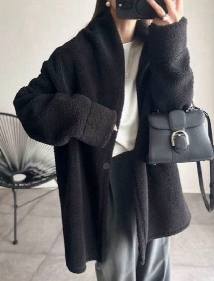 専用です新品タグ付きEmmaTaylorボンディングボアコートモカ 追加生産