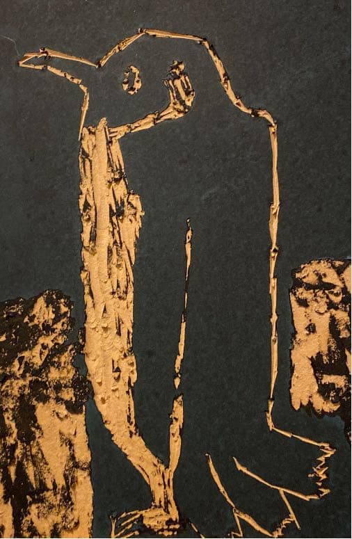 ペンギンの絵画