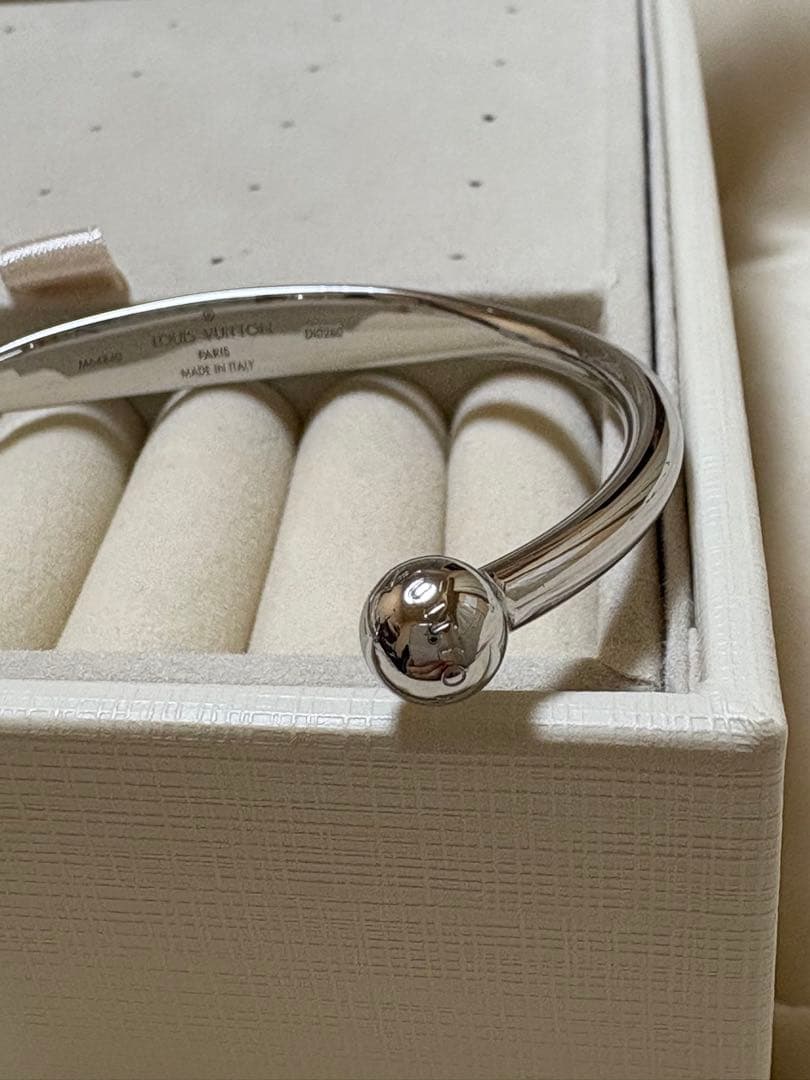 ルイヴィトン　LouisVuitton ジョンク　モノグラム　バングル　L