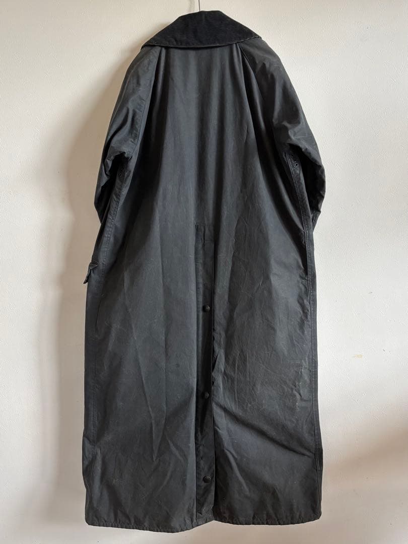 80s barbour バブアー burghley バーレー ネイビー36