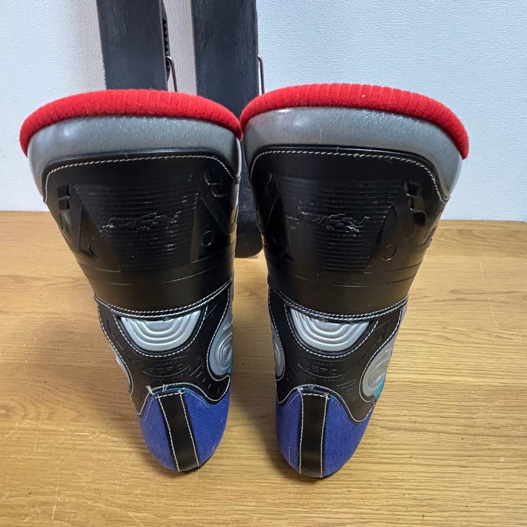 メンズ　ショートスキー　ファンスキーセット　Gen 27-27.5cm 赤